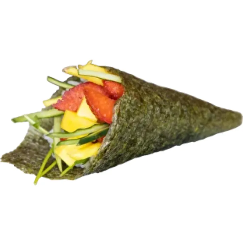Temaki Veggie - Cone enrolado com frutas da estação