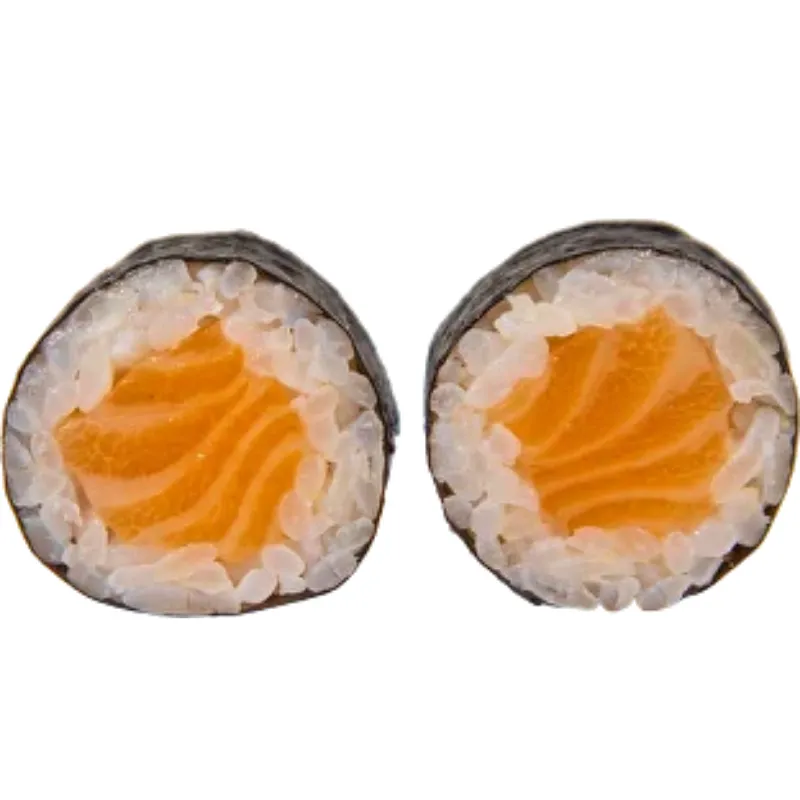 Sakemaki 8 Peças - Rolo de arroz com a alga por fora (Salmão)