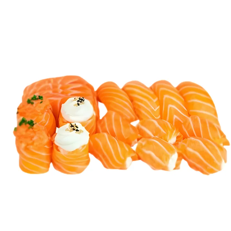 Special Salmon 20 Peças - 6- Sashimi salmão, 4- Nigiri Salmão, 4- Gunkan Salmão, 6- Salmão Neta Phila 