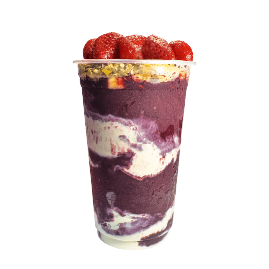 Açaí 475ml - Selecione 1 calda e até 3 completos.